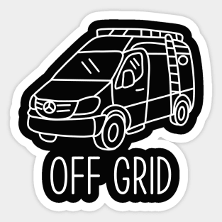 Off grid Van conversion Sticker